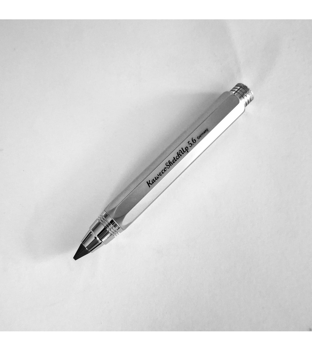 Porte-mine Kaweco Sketch Up 5,6 Satin Chrome, fabriqué en Allemagne