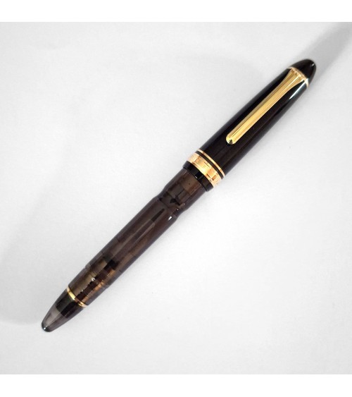 Stylo-plume Sailor 1911L Realo Gold-Smoky Black, bec or 18 carats