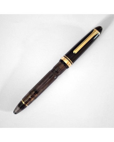 Stylo-plume Sailor 1911L Realo Gold-Smoky Black, bec or 18 carats