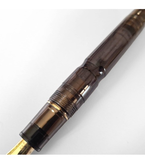 Stylo-plume Sailor 1911L Realo Gold-Smoky Black, bec or 18 carats