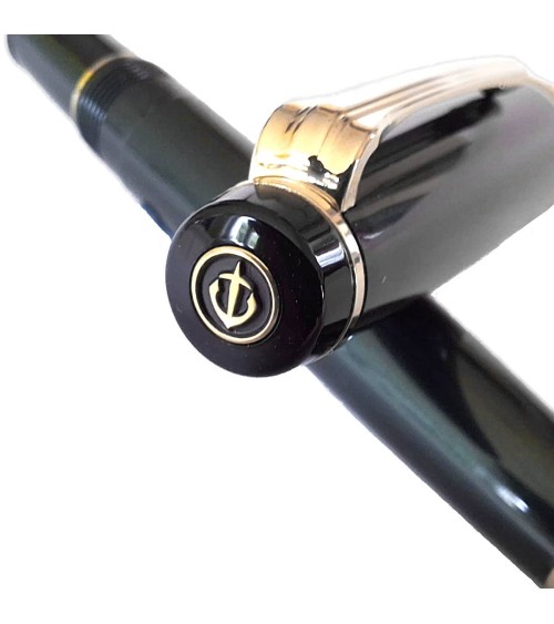 Stylo-plume Sailor PG slim Shikiori Setsugetsu Soraha Metallic Green, bec or 14 carats largeur EF