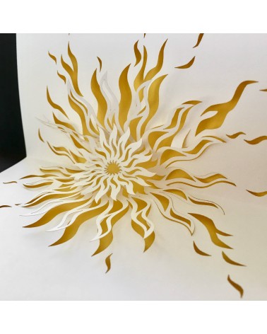 Carte Rifletto, Soleil, fabriquée en Allemagne. L'Ecritoire design, Lausanne.