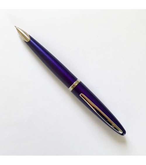 Porte-mine Waterman Carène, violet royal, fabriqué en France. A L’Ecritoire design, Lausanne.