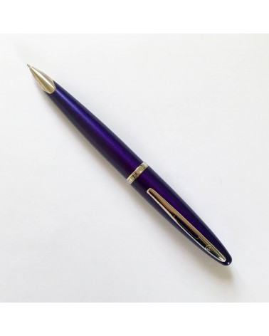 Porte-mine Waterman Carène, violet royal, fabriqué en France. A L’Ecritoire design, Lausanne.