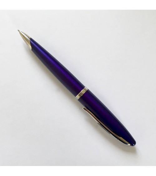 Porte-mine Waterman Carène, violet royal, fabriqué en France. A L’Ecritoire design, Lausanne.