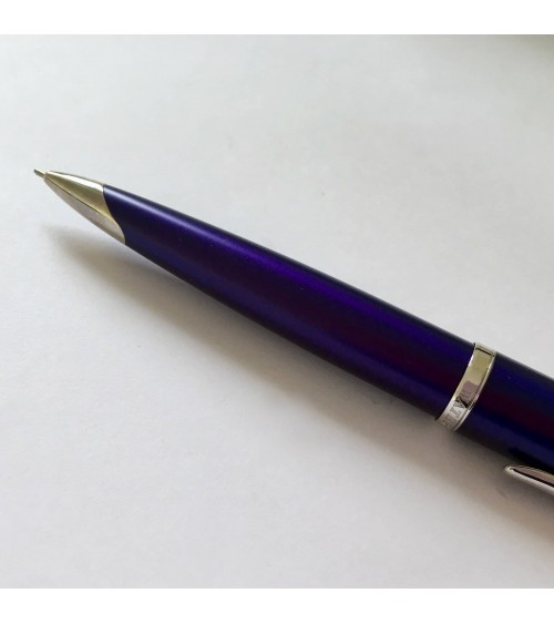 Porte-mine Waterman Carène, violet royal, fabriqué en France. A L’Ecritoire design, Lausanne.