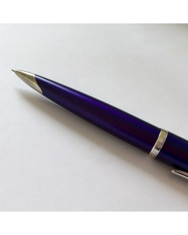 Porte-mine Waterman Carène, violet royal, fabriqué en France. A L’Ecritoire design, Lausanne.