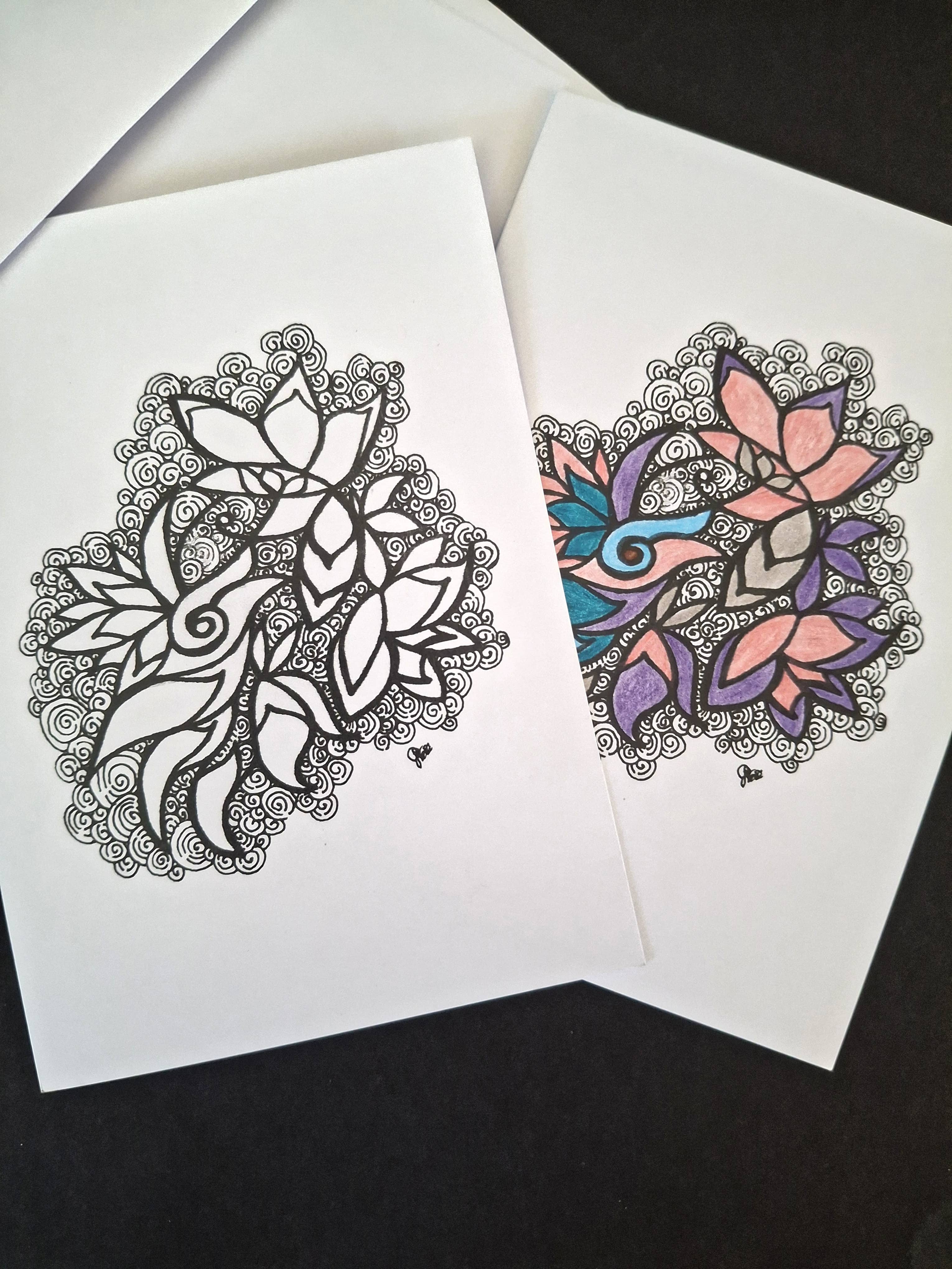 carte L'art coloré