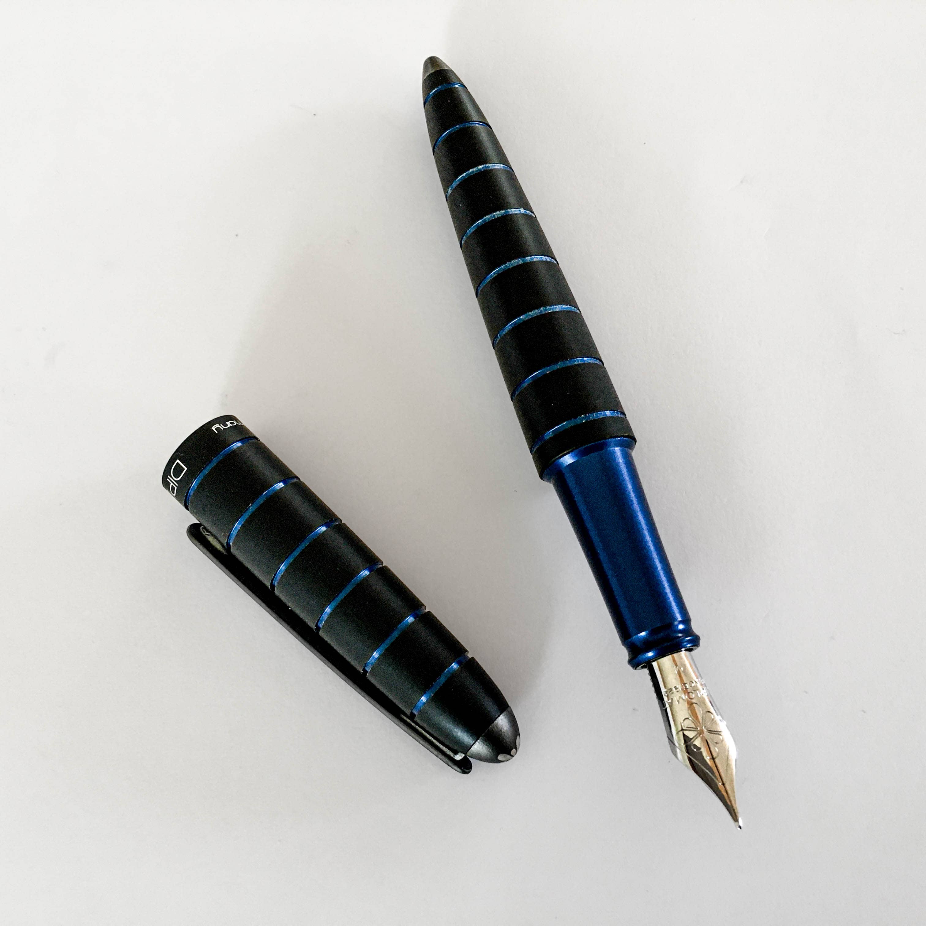 Stylo-plume Diplomat Elox Ring Black-Blue