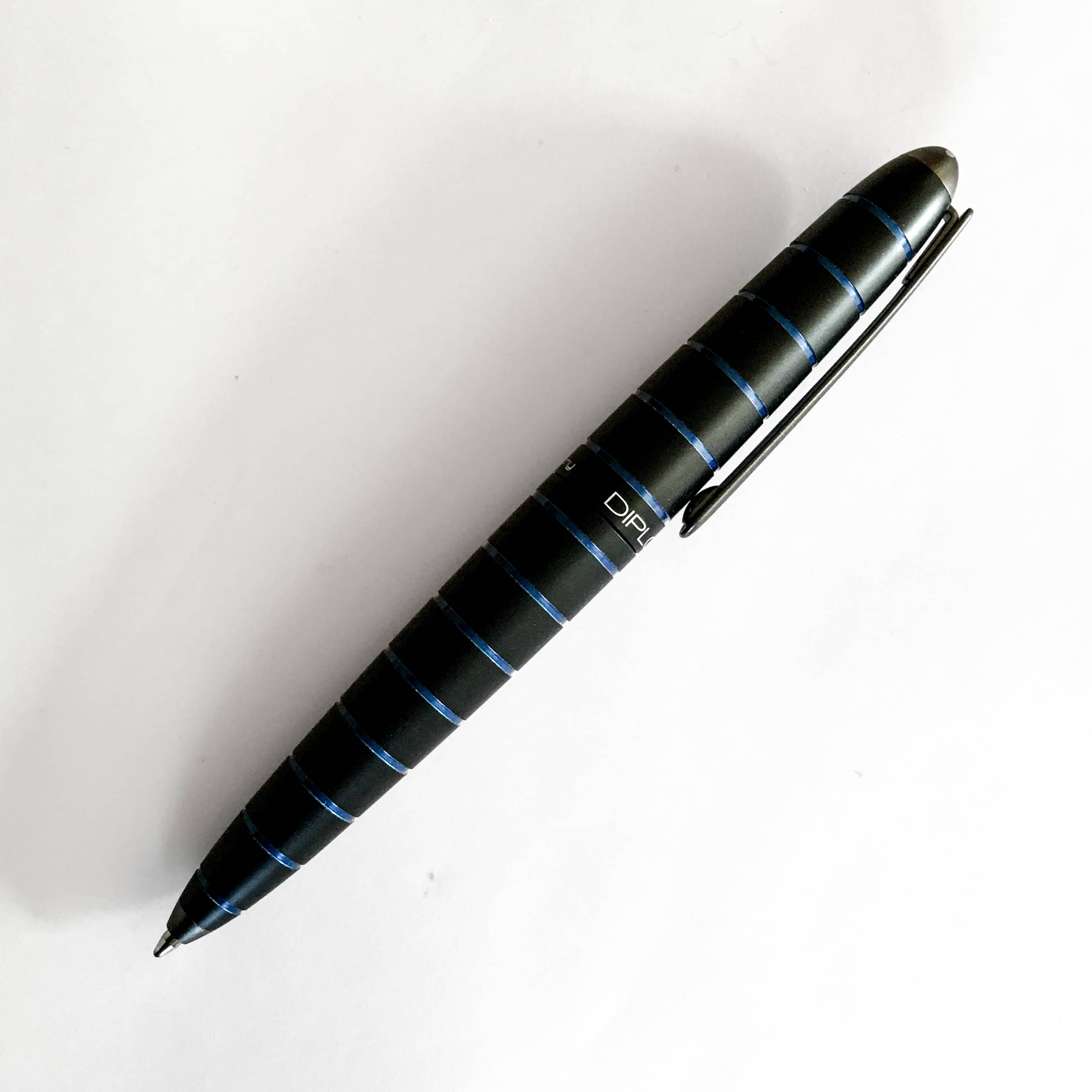 Stylo-bille Diplomat Elox Ring Black-Blue